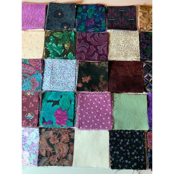 Quilting Cotton Fabric Squares 180 Pieces 2.5" Mixed Patterns - Picture 3 of 6